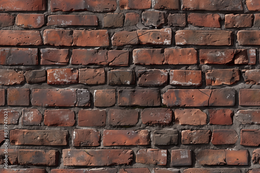 Seamless pattern photo texture of an old brick wall Seamless pattern photo texture of an old brick wall
