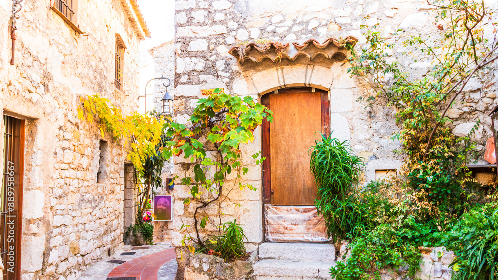 Fototapeta premium Eze village in Provence, French Riviera