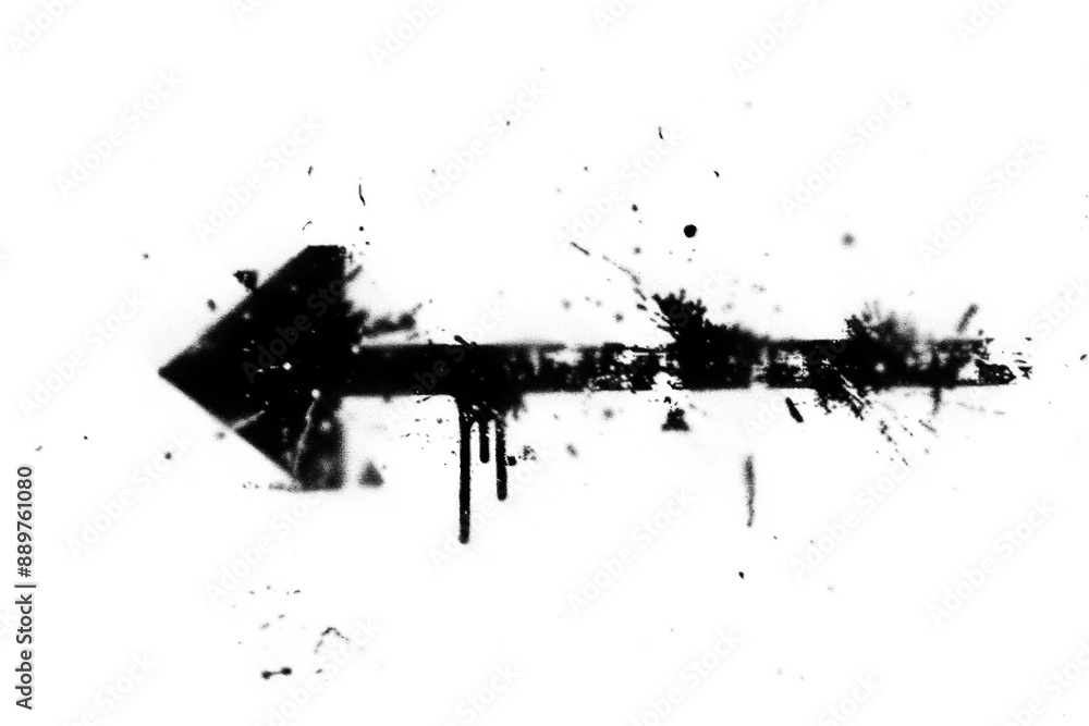 Graffiti spray arrow. Direction sketch arrow. Graffiti spray arrow. Direction sketch arrow.