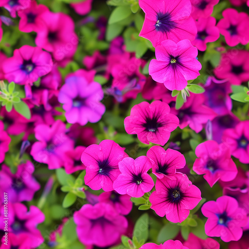 Seamless photo pattern of pink flowers