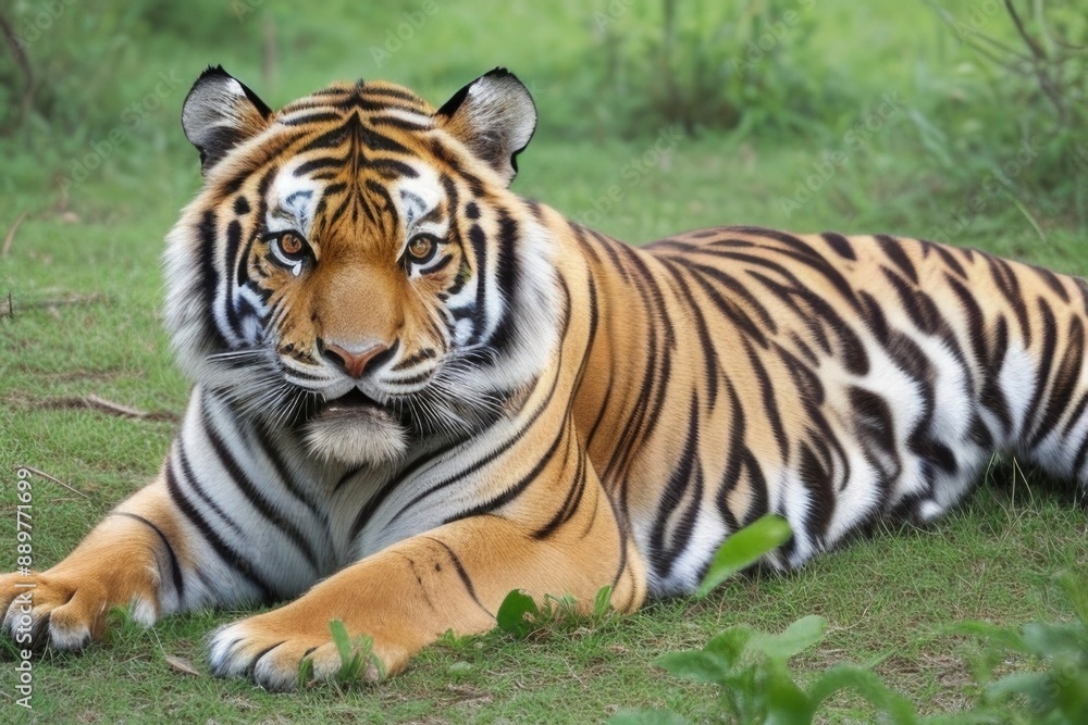 Tiger in the Jungle Tiger in the Jungle
