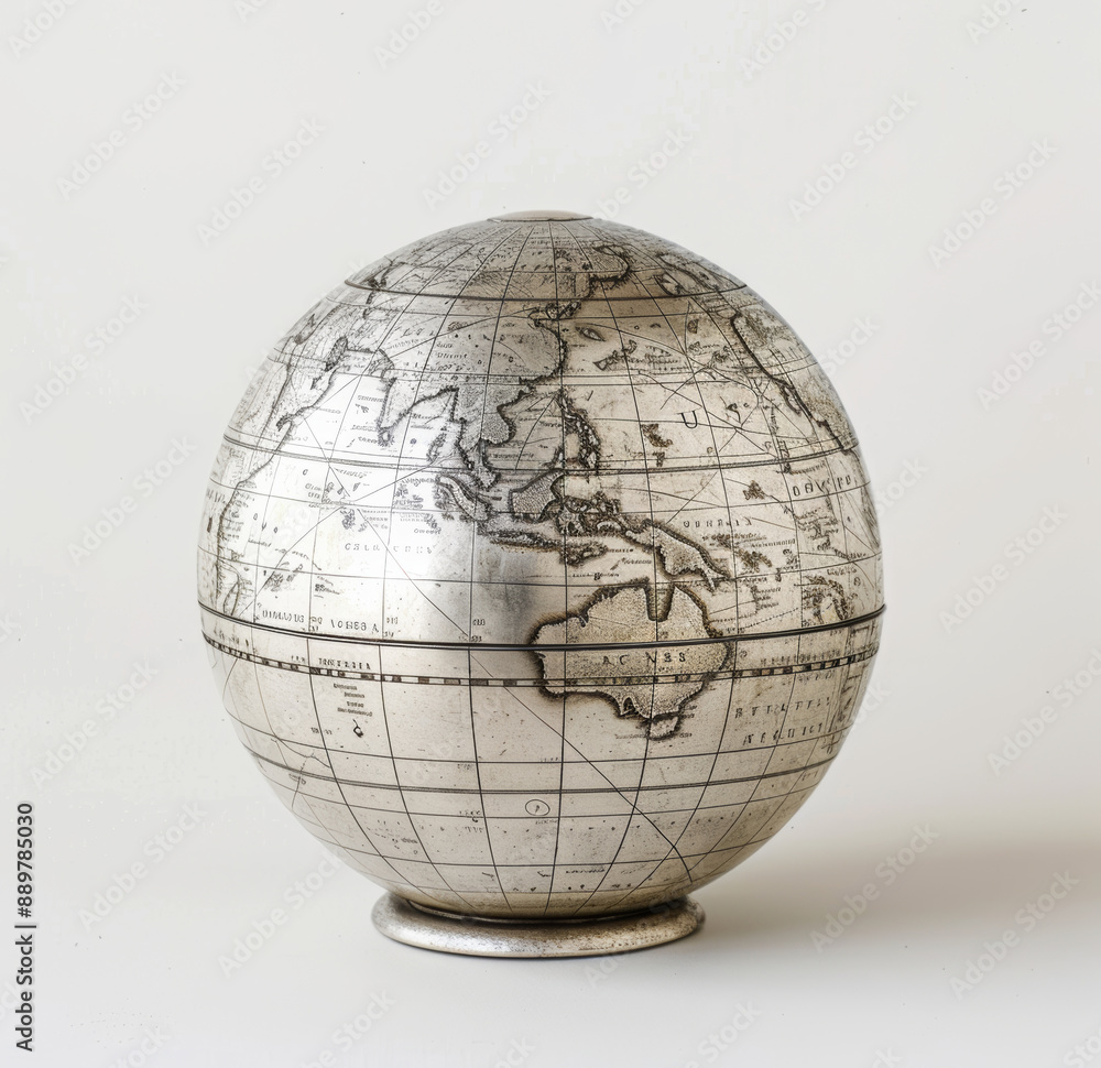 world map in metal world map in metal