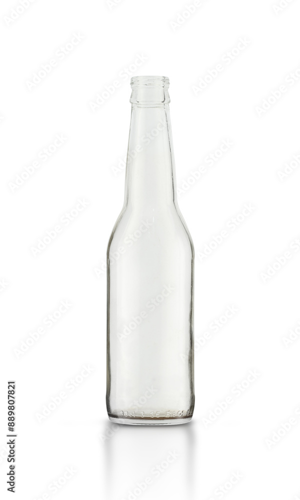 glass empty drink bottle glass empty drink bottle