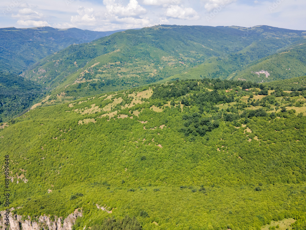Obraz premium Iskar river Gorge near Lakatnik Rocks, Balkan Mountains, Bulgaria