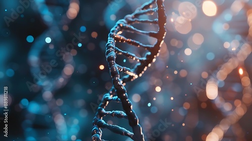 Dna strands a genetic study lab research lab photo