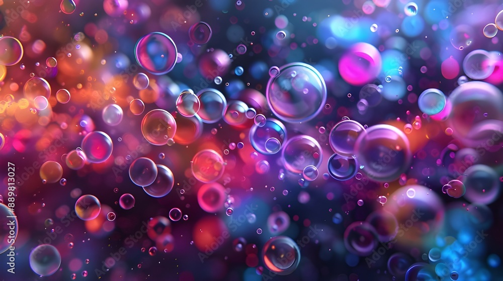 Abstract Colorful Bubbles Background. Abstract Colorful Bubbles Background.