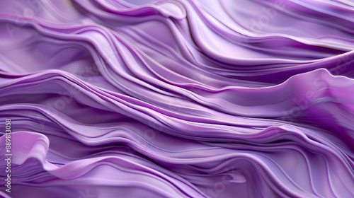 Abstract Purple Waves Background.