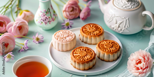 Wallpaper Mural Mid autumn festival holiday background Torontodigital.ca