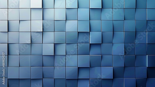 Light to dark blue gradient with square patterns, ideal for posters and calendar designs