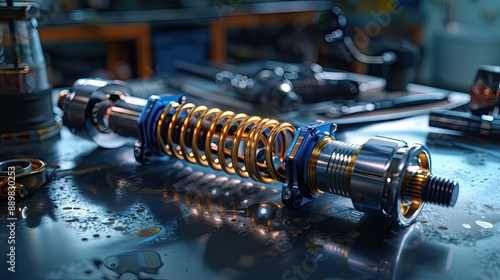 Photo of car shock absorber product