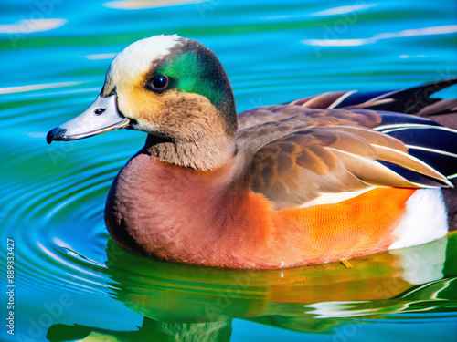 duck on a lake, animal, mallard, nature, lake, wildlife, pond, feather, swimming, wild, birds, green, ducks, animals, beak