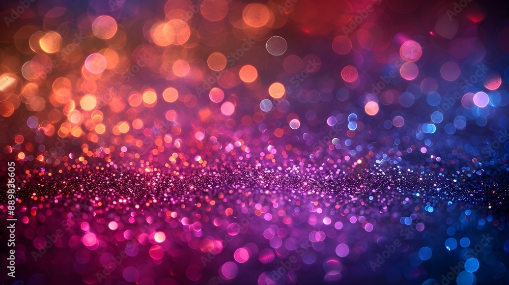 Colorful abstract of glitter bokeh lighting effect Colorful abstract of glitter bokeh lighting effect