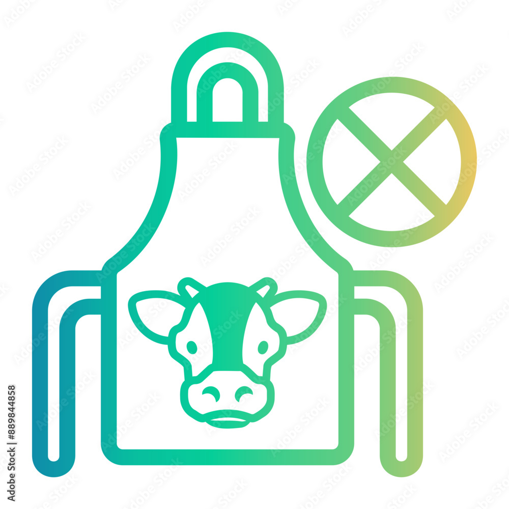 Obraz premium apron Line Gradient Icon