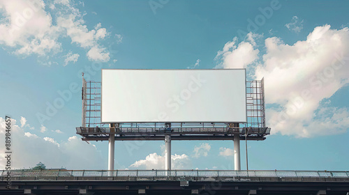 Sports Arena Blank Billboard