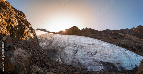 landscape with snow