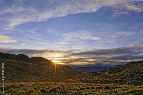 landscape in the mountains