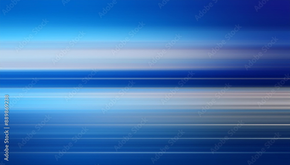 Blurred blue horizontal speed lines Blurred blue horizontal speed lines