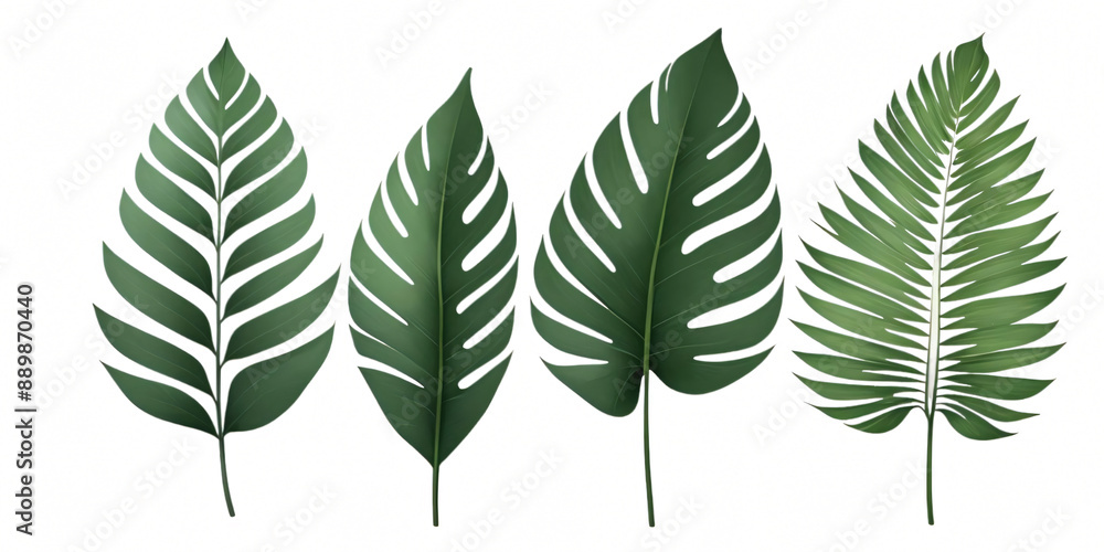 green leaves isolated on a white background for clipping green leaves isolated on a white background for clipping