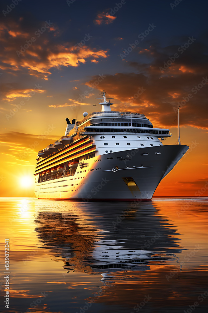 The Spectacular Sigh of a Luxurious Cruise Liner Embarking on a Majestic Oceanic Adventure The Spectacular Sigh of a Luxurious Cruise Liner Embarking on a Majestic Oceanic Adventure