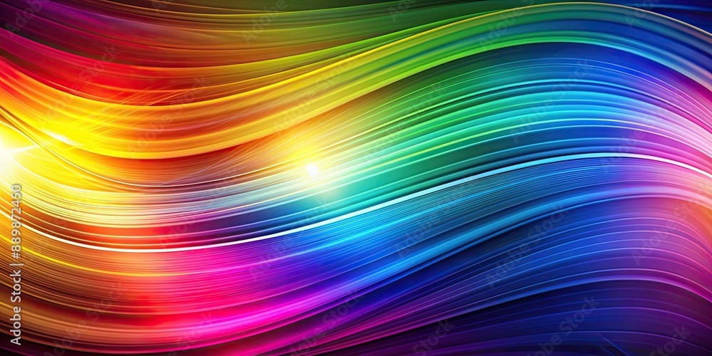 Obraz premium Colorful abstract background with vibrant lines, colorful, abstract, background, vibrant, lines, design, pattern, texture