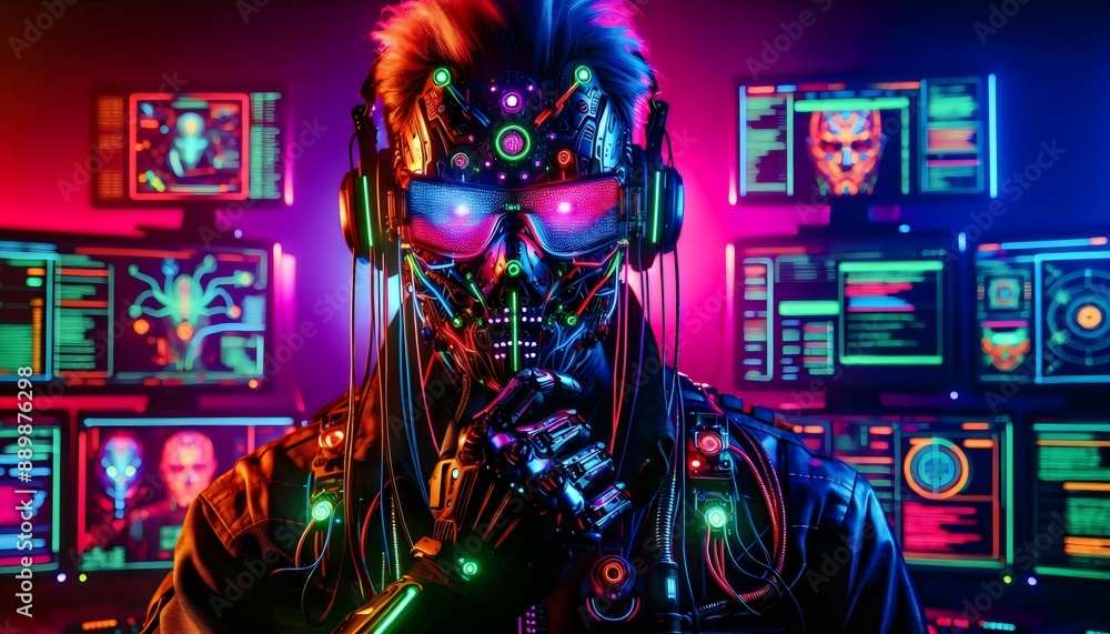 Ciborgs y Tecnología Avanzada, cyberpunk, cibernética, Ai Ciborgs y Tecnología Avanzada, cyberpunk, cibernética, Ai
