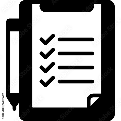 Form Glyph Icon