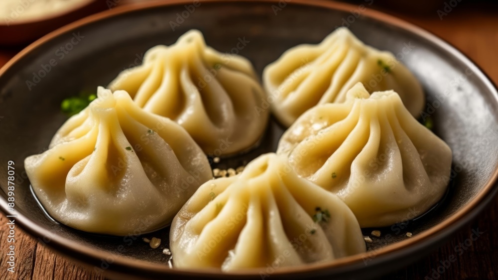 Delicious dumplings ready to be savored Delicious dumplings ready to be savored