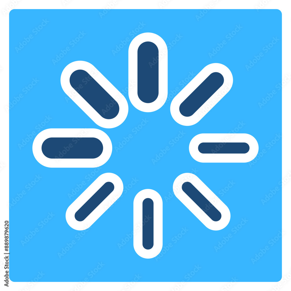 Loading Spinner Solid Color Icon Loading Spinner Solid Color Icon
