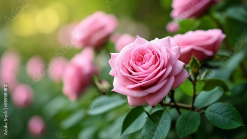  Pretty in Pink  A Roses Blossom