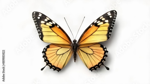  Beautiful Monarch Butterfly in Flight © SwathiFX