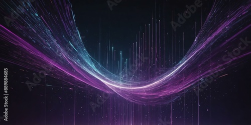 pattern flow and purple ray with speed of futuristic c background