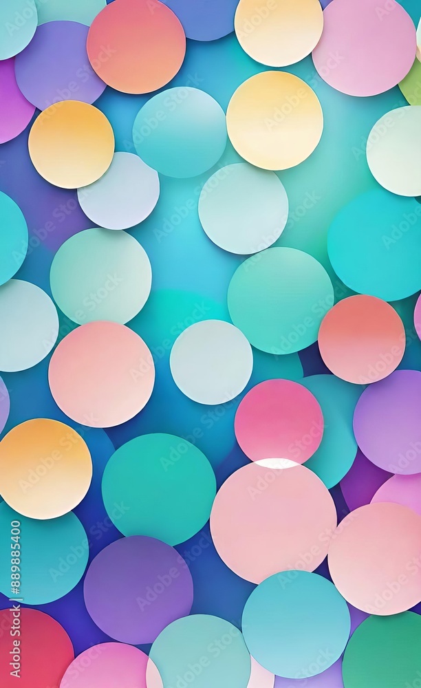 background of circles