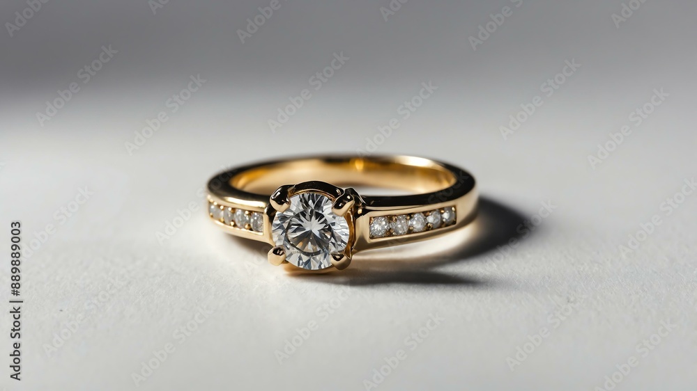 single aesthetic ring accessory isolated in pure white background single aesthetic ring accessory isolated in pure white background