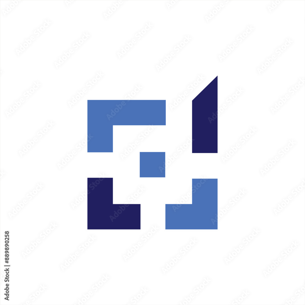 Obraz premium letter d logo design