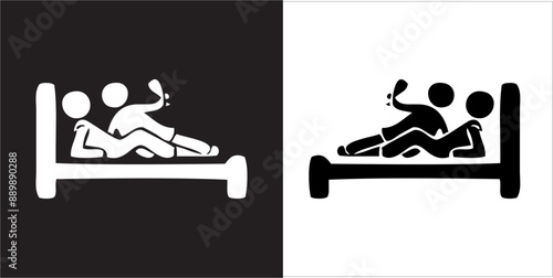 IIlustration Vector graphics of Music and Party icon