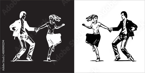 IIlustration Vector graphics of Music and Party icon