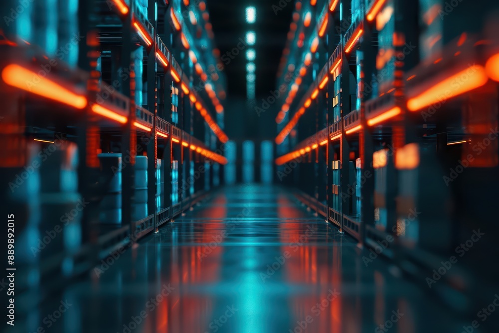 Inventory management is illustrated in an ultramodern Inventory management is illustrated in an ultramodern