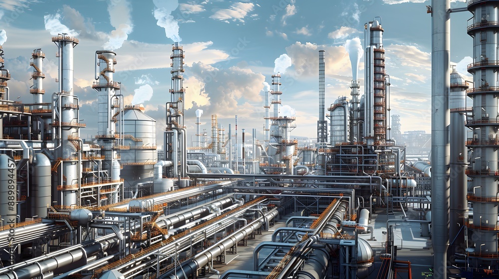 Realism of Capture the essence of industrial efficiency and innovation in your design. very detailed Realism of Capture the essence of industrial efficiency and innovation in your design. very detailed