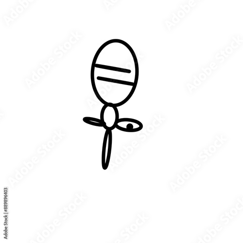 3d rendered illustration of a figure