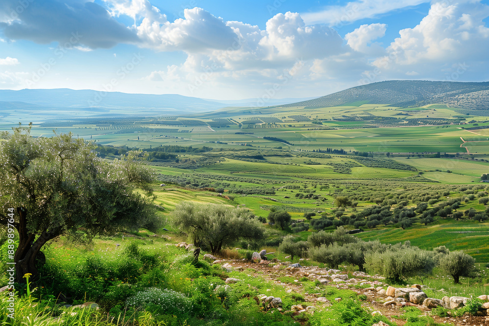 The Biblical Paradise as a beautiful landscape designed by God for Adam and Eve The Biblical Paradise as a beautiful landscape designed by God for Adam and Eve