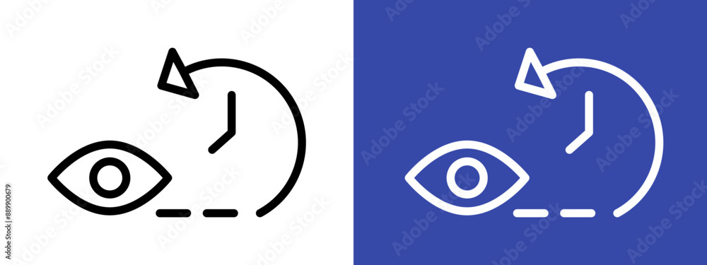 Predict, forecast logo sign set vector outline Predict, forecast logo sign set vector outline