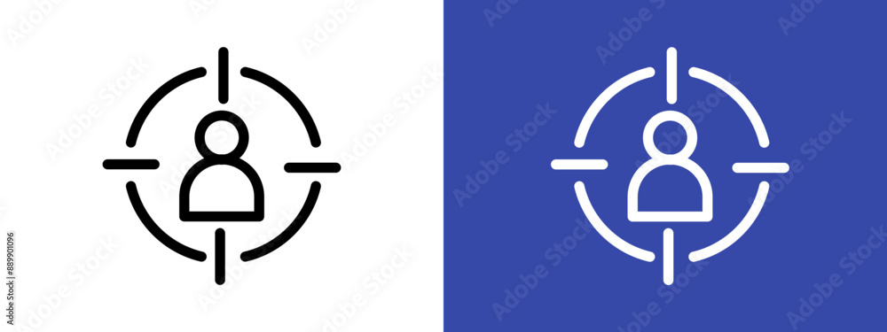 Target logo sign set vector outline Target logo sign set vector outline