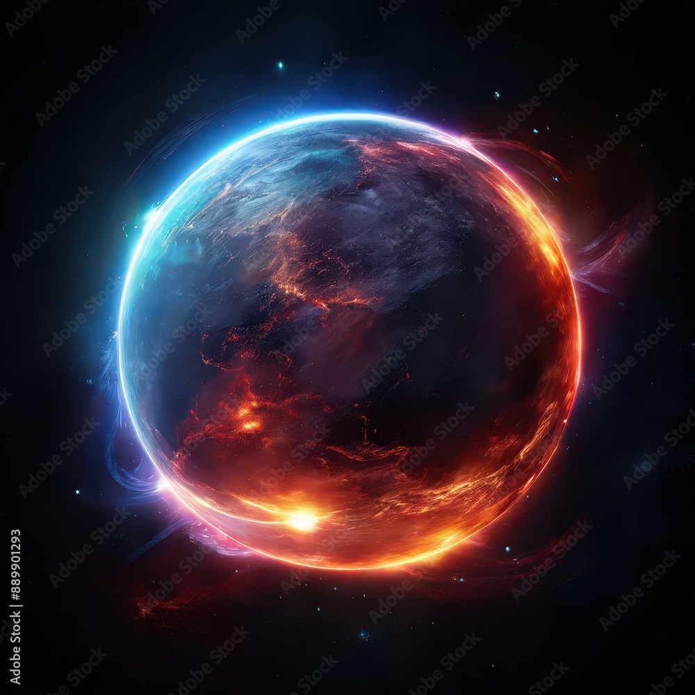 the AI Image Generator, night sky and moon the AI Image Generator, night sky and moon