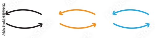 Swap vector logo set collection for web app ui
