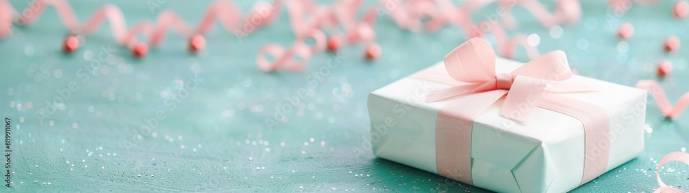 Fathers Day background concept image with a gift box Fathers Day background concept image with a gift box