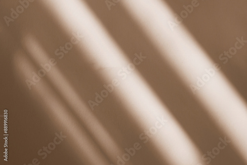 Abstract Background with Brown Sunlight Shadows