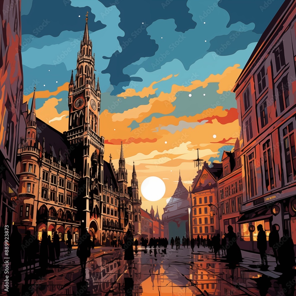 Fototapeta premium Building architecture appearance