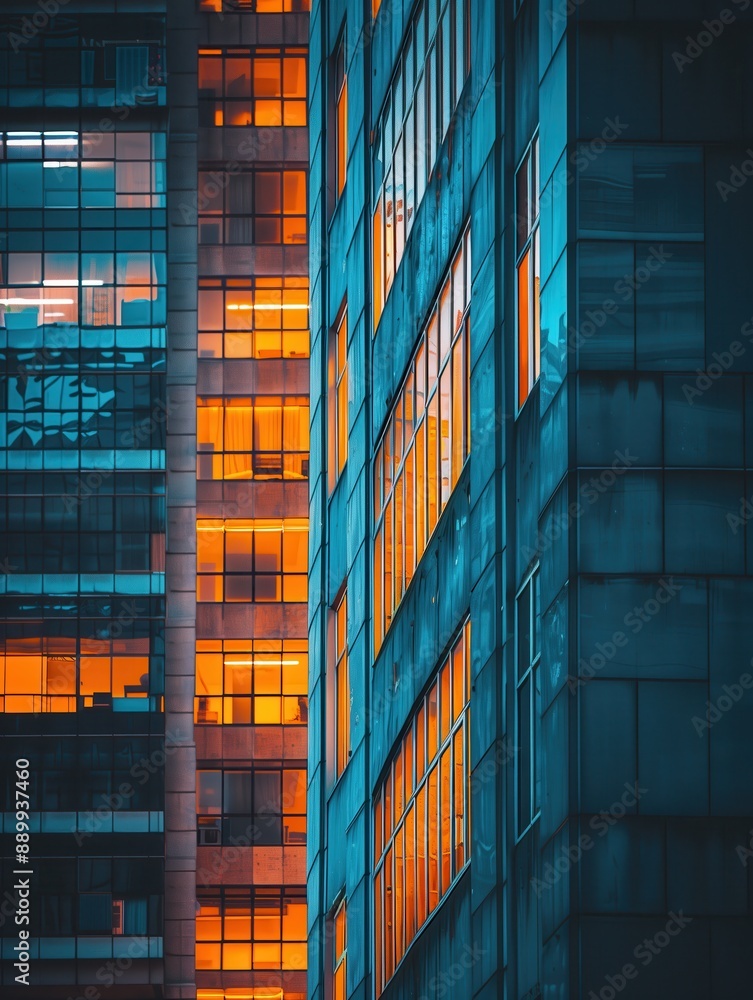 Fototapeta premium building in the night