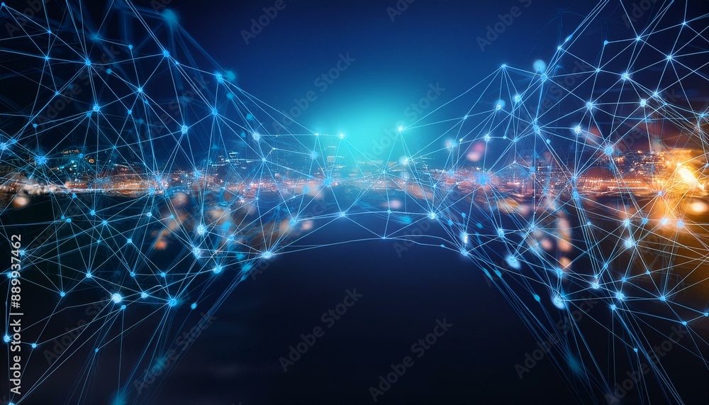 Technology network background concept. Technology network background concept.