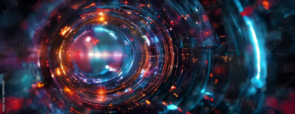 Abstract digital art with glowing colors Abstract digital art with glowing colors